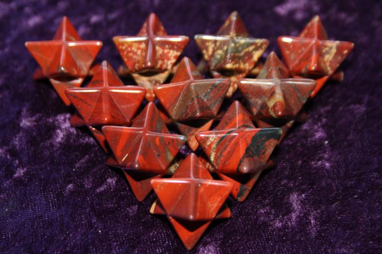 Merkaba 20mm - Snakeskin Jasper